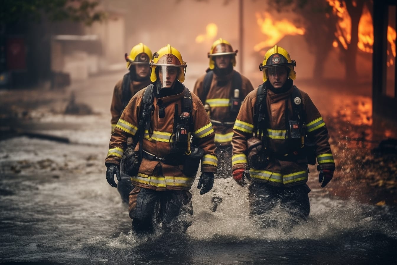 top 7 des métiers dangereux - pompier