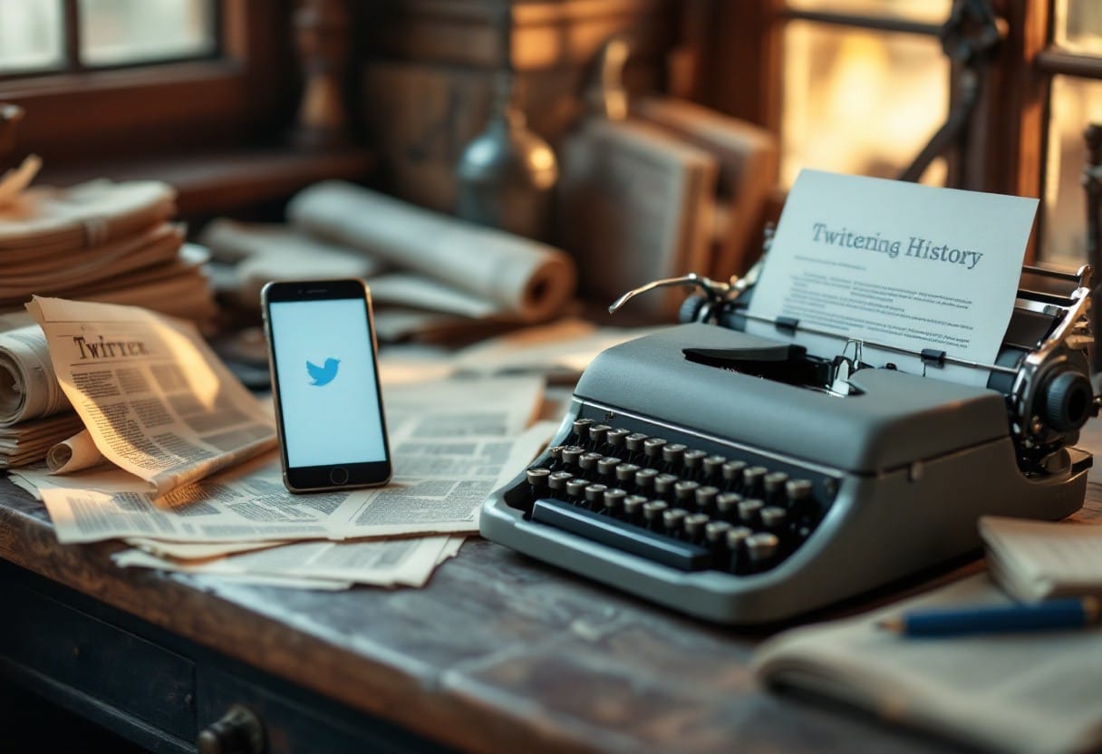 l'histoire de twitter, un récit sur la naissance et l'évolution de ce réseau social centré sur le microblogging