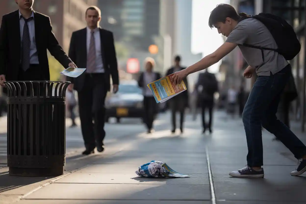 erreurs à ne pas faire en distribution de flyers