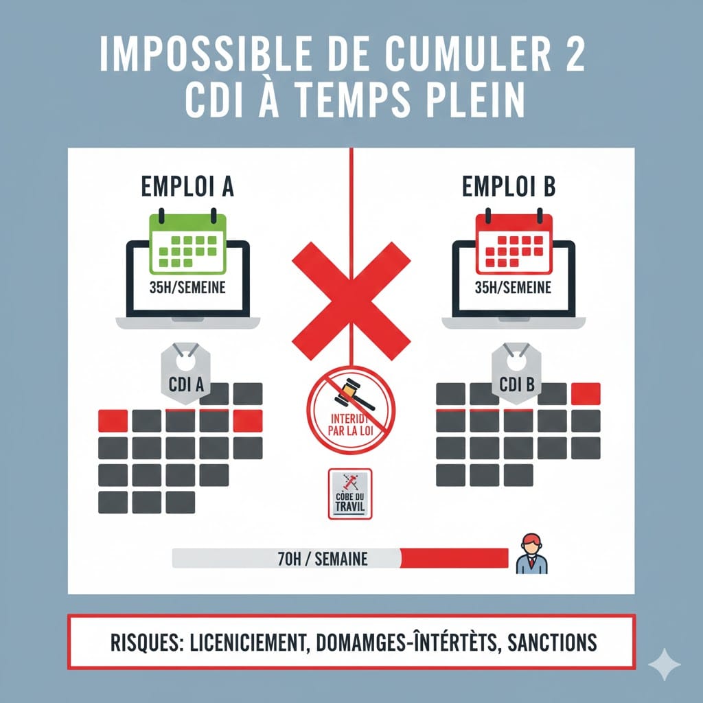 peut on cumuler 2 CDI de 35h
